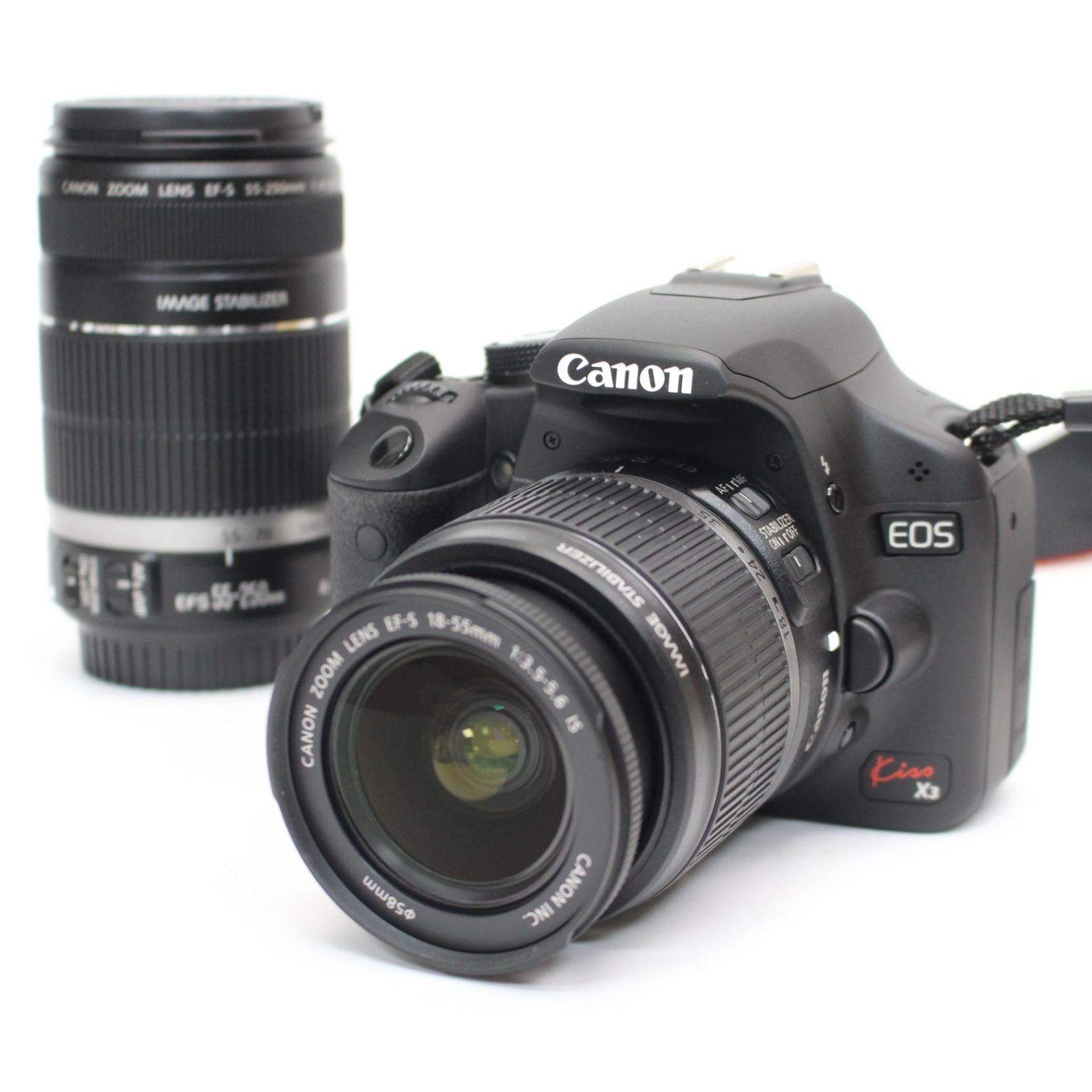 107)【美品】Canon デジタル一眼レフカメラ EOS Kiss X3 節約 107)【美品】Canon デジタル一眼レフカメラ EOS Kiss X3 節約