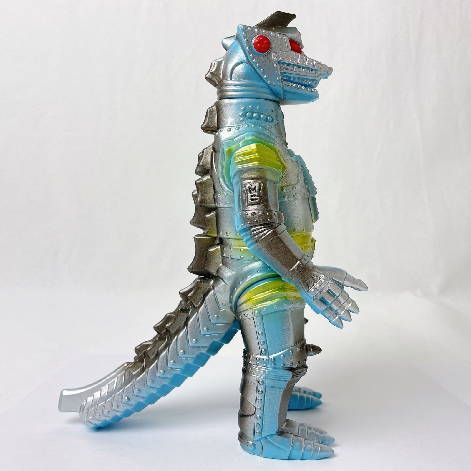 ブルマァク メカゴジラ 水色成型 赤目 ゴジラ GODZILLA ソフビ