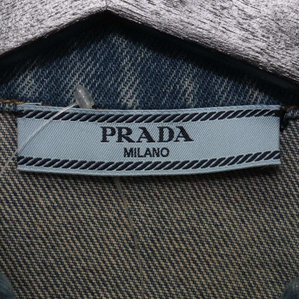 PRADA 21AW オーバーサイズオーガニックデニムシャツ - メルカリ