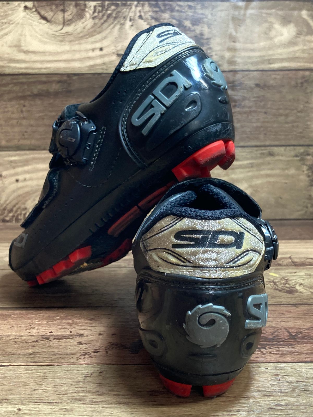 HN784 シディ SIDI MTB Trace ビンディングシューズ 黒 EU37 - メルカリ