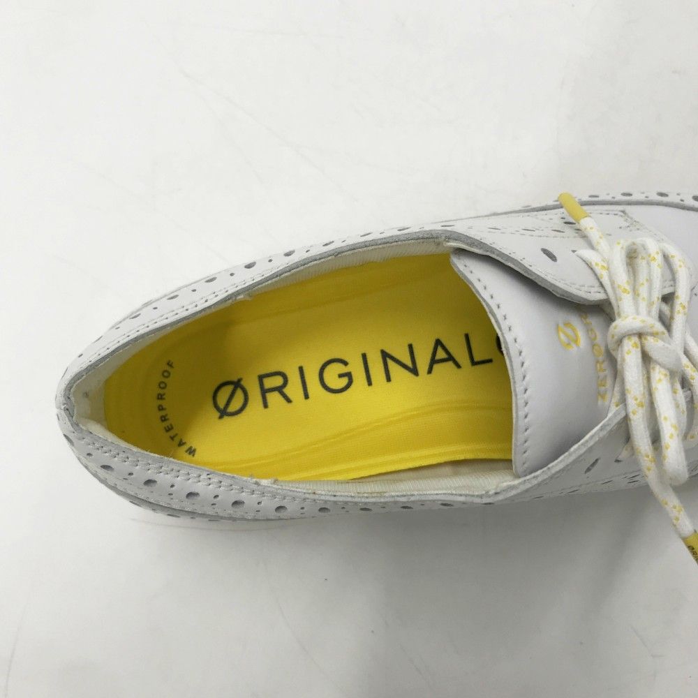 COLE HAAN GOLF コールハーンゴルフ　 ZEROGRAND W23091 OG WING OX スパイクレスゴルフシューズ  ホワイト系 24.5 [240101284920] ゴルフウェア レディース ストスト