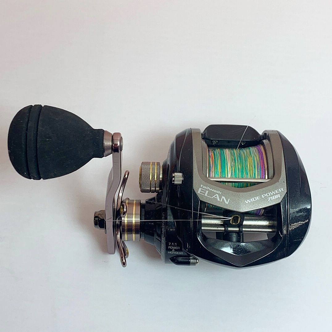 テイルウォークベイトリール エラン ワイドパワー2 71BL 左 テイル