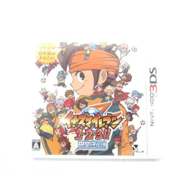 ニンテンドー3DS　イナズマイレブン　5点セット 3DS イナズマイレブン1・2・3!! 円堂守伝説 ゲームソフト