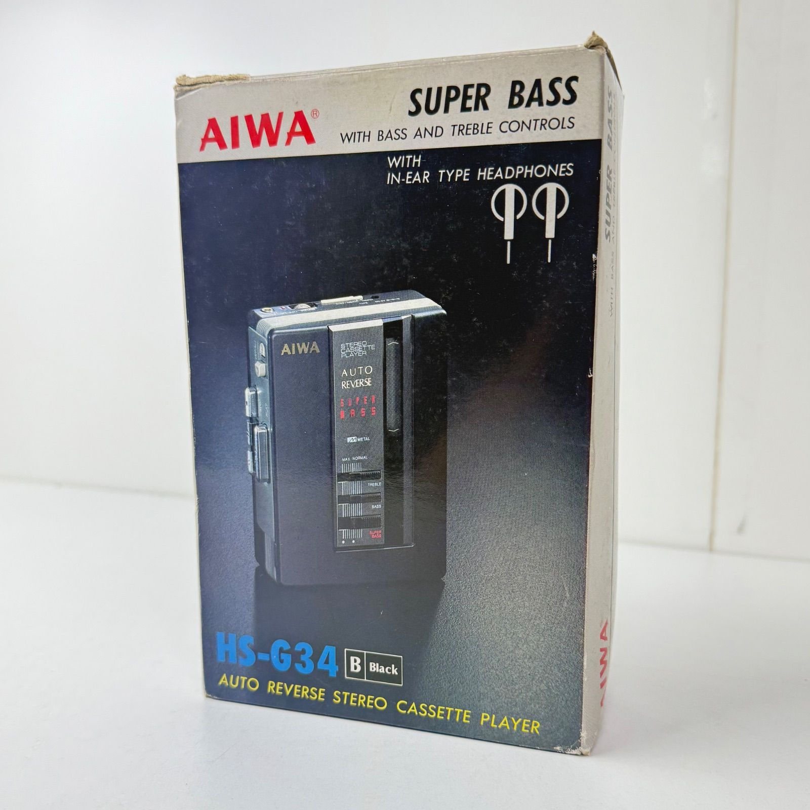 未使用品】AIWA アイワ HS-G34 SUPER BASS スーパーバス