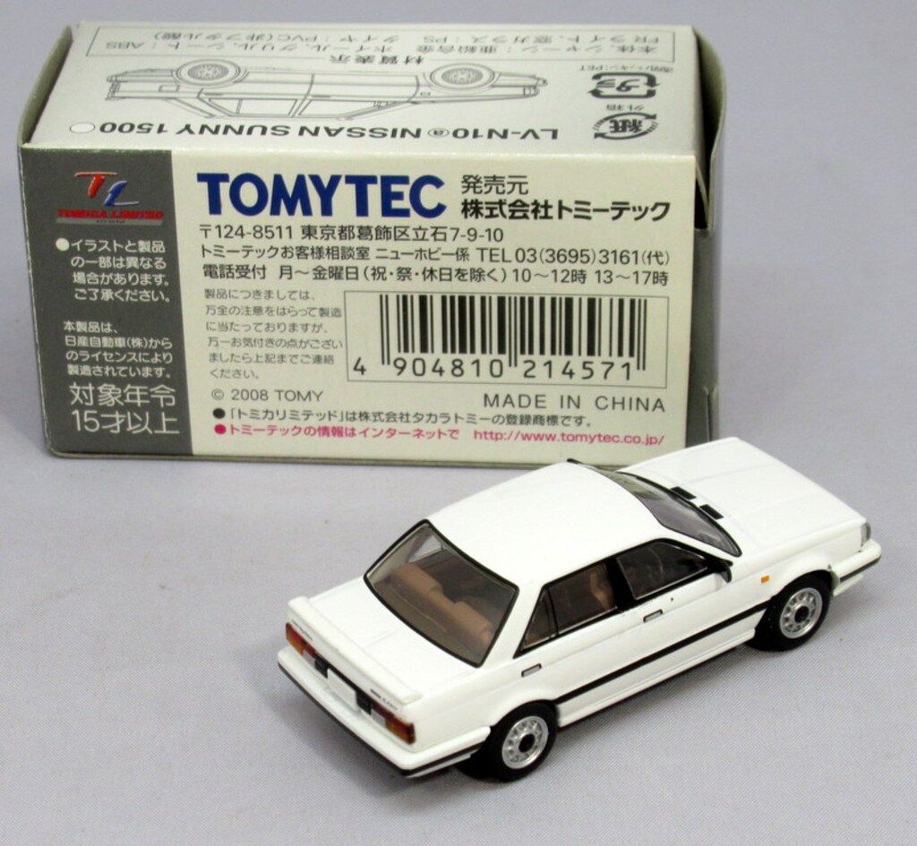 【新品】TOMICA LIMITED VINTAGE NEOニッサンサニー トミーテック TOMICA LIMITED VINTAGE NEO ニッサン サニー 1500
