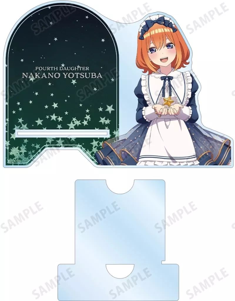 中古】スマホ・モバイルスタンド(アクリル) 中野四葉(星空メイド