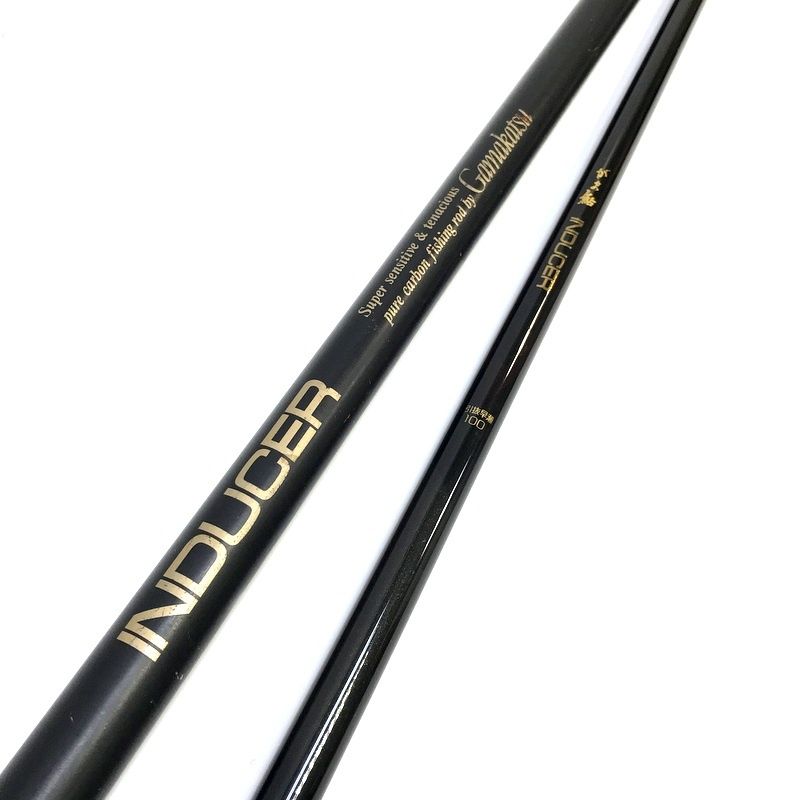 Yahoo!オークション - がまかつ がま鮎MILIUM 硬中硬 9.0m がま鮎