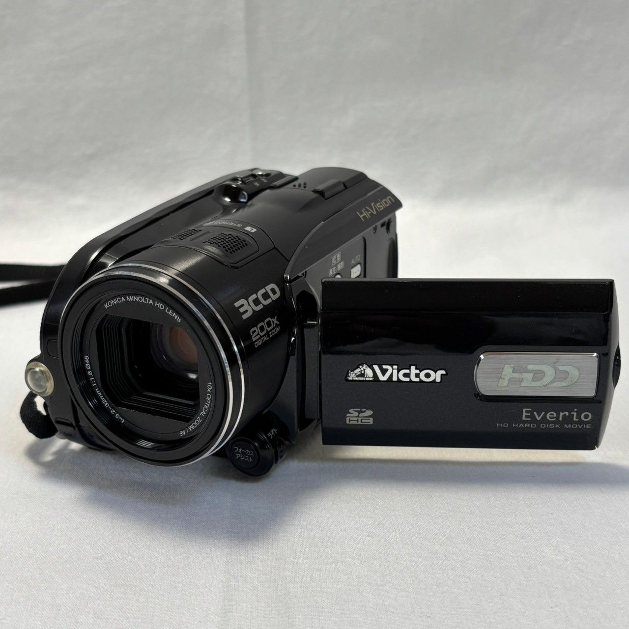 JVC フルHD ビデオカメラ 本体 バッテリー3個付き JVC フルHD ビデオカメラ 本体 バッテリー3個付き