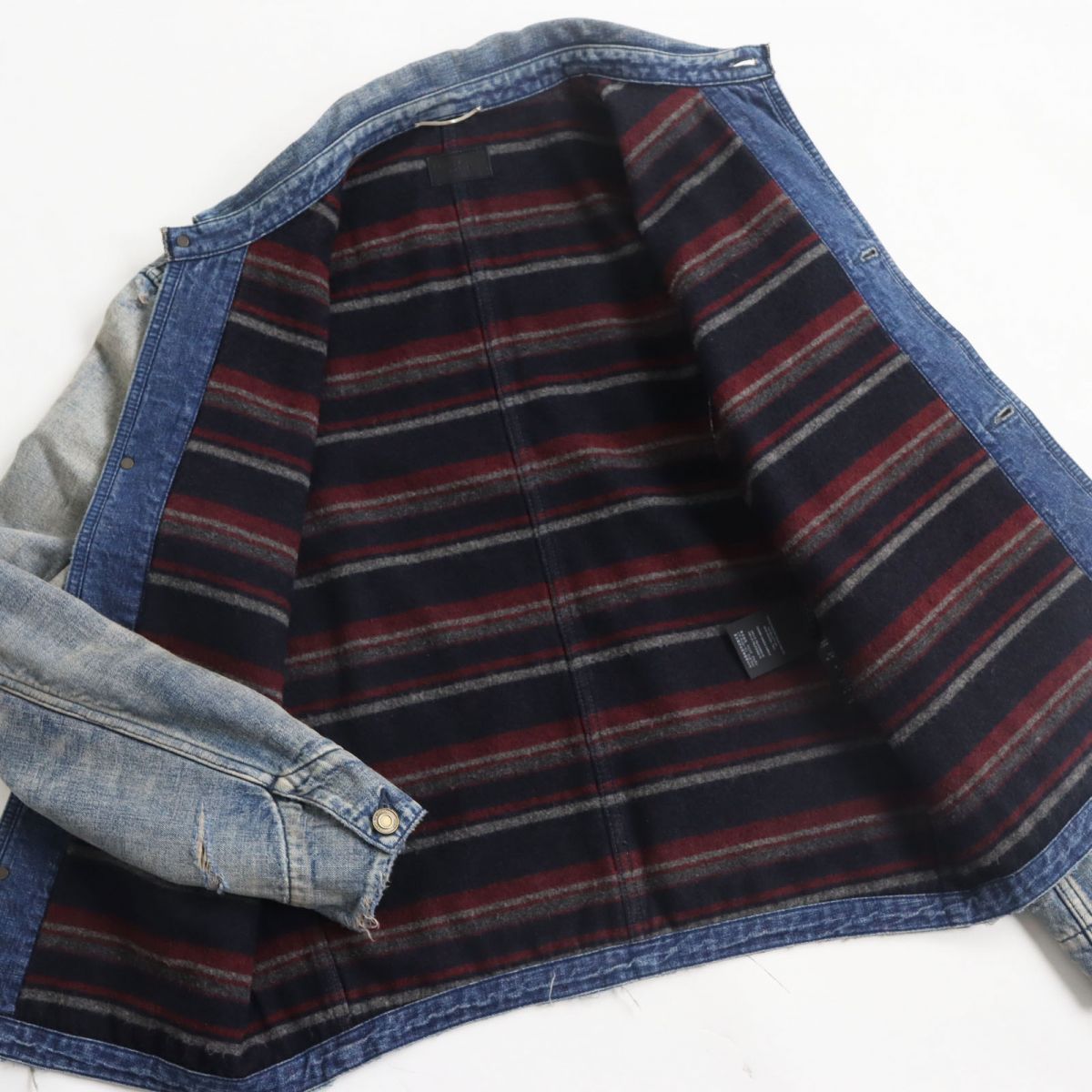 サンローラン  デニムジャケット  Saint Laurent 古着 美品○2020年 SAINT LAURENT PARIS サンローランパリ 625282