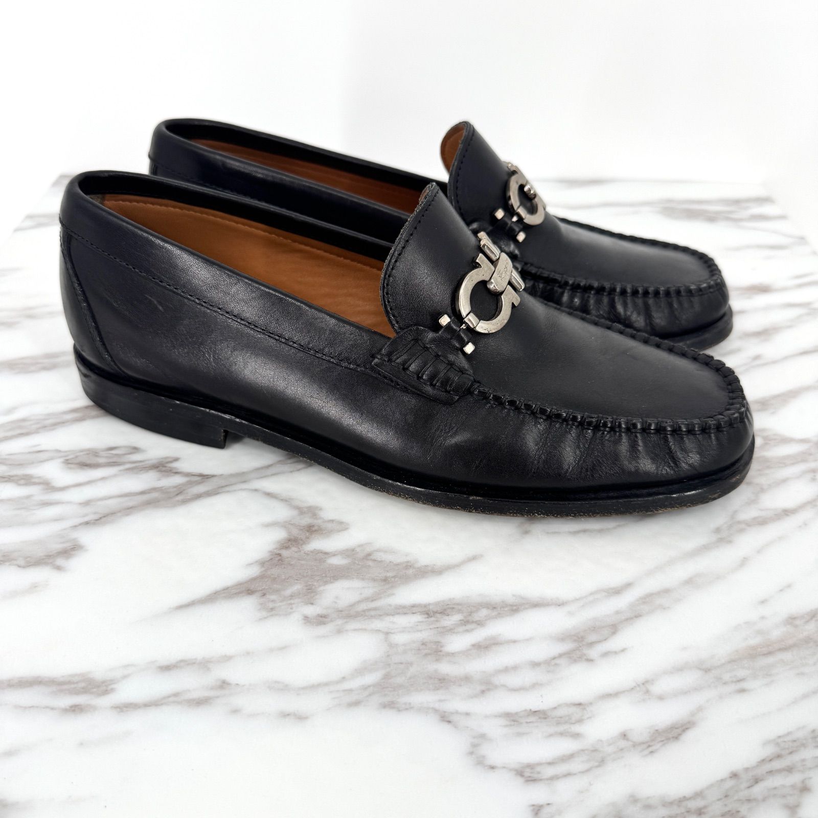 Salvatore Ferragamo ブラックローファー s-l1200.jpg
