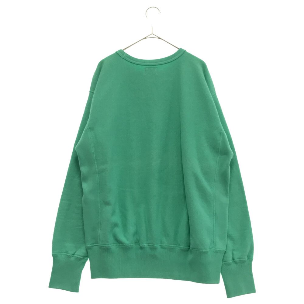 CALEE (キャリー) 22SS Random loop type 40'S crew neck sweat ロゴ