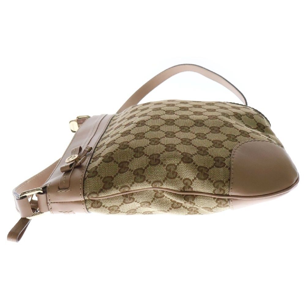 GUCCI (グッチ) GGキャンバス メイフェア ショルダーバッグ ピンク