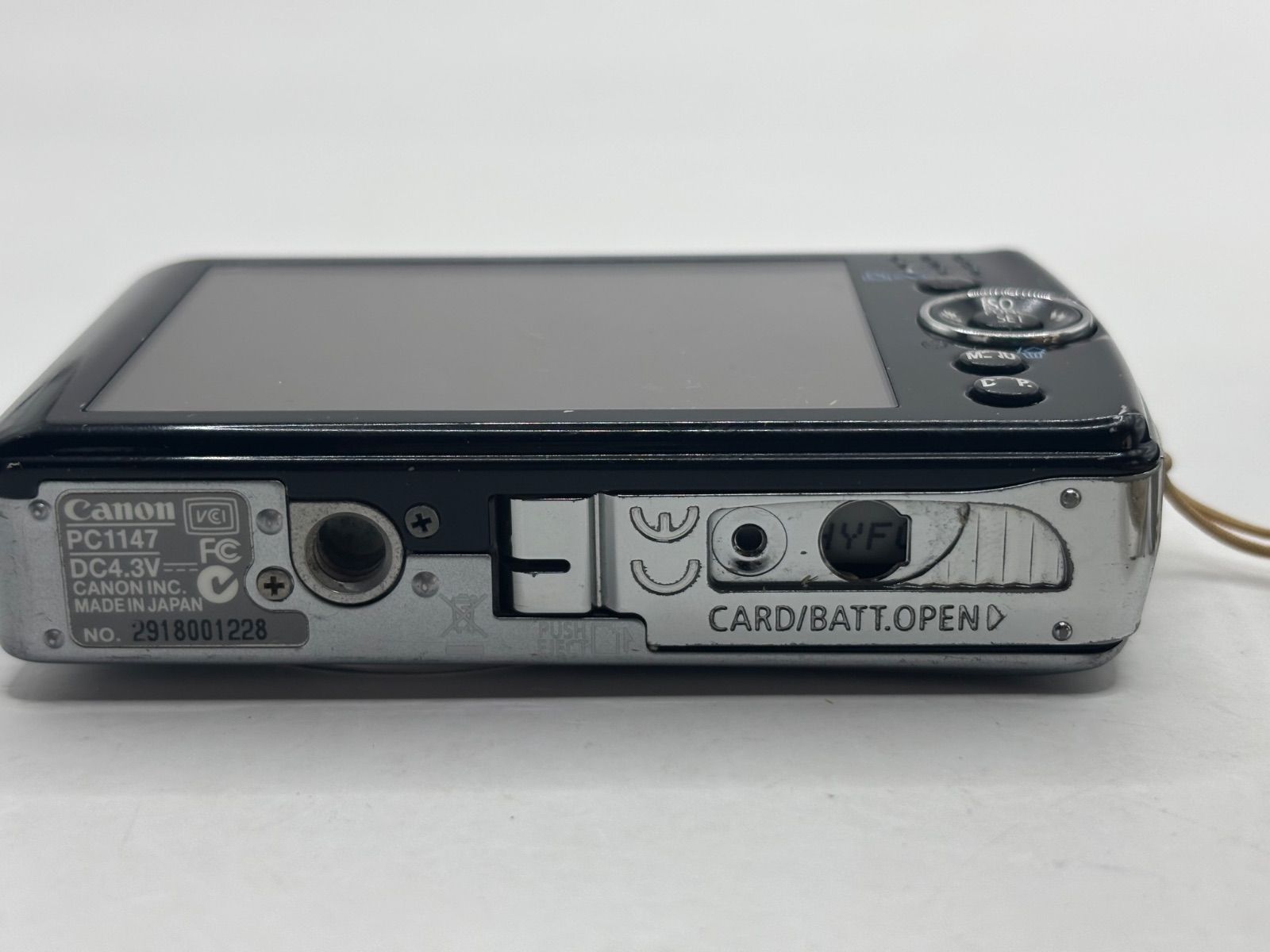 デジタルカメラ Canon IXY PC1228【動作OK】 キヤノン IXY DIGITAL コンパクトデジタルカメラ PC1271 – キングラム