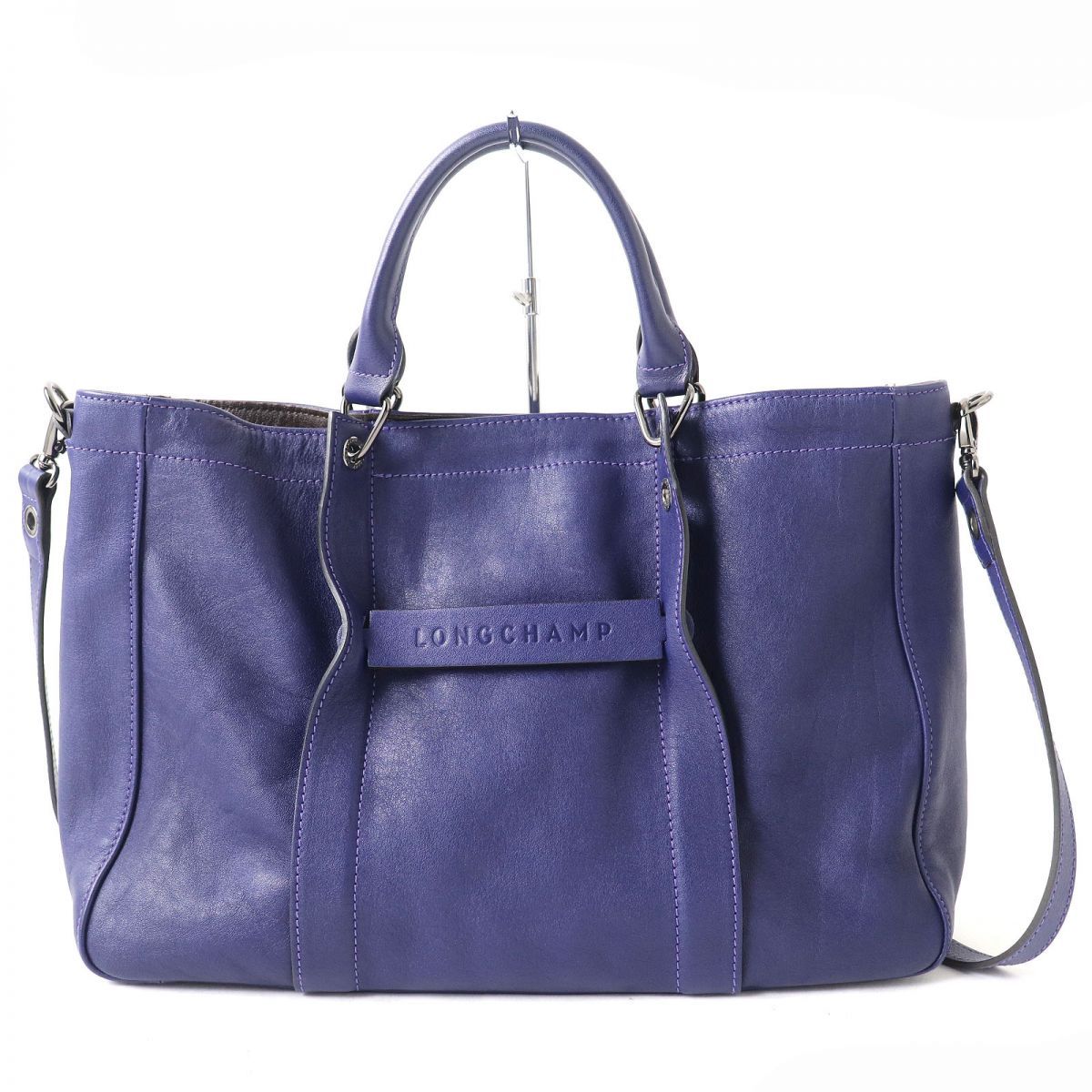 美品△定価147,400円 LONGCHAMP ロンシャン L1285770280 3DL トップ 
