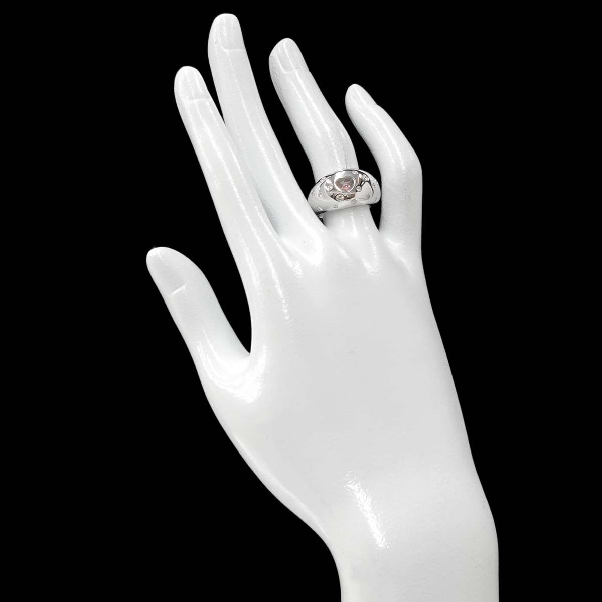 ショパール　ハッピーダイヤ　リング　13号 Chopard - ショパール ハッピーダイヤモンド リング 指輪 13号