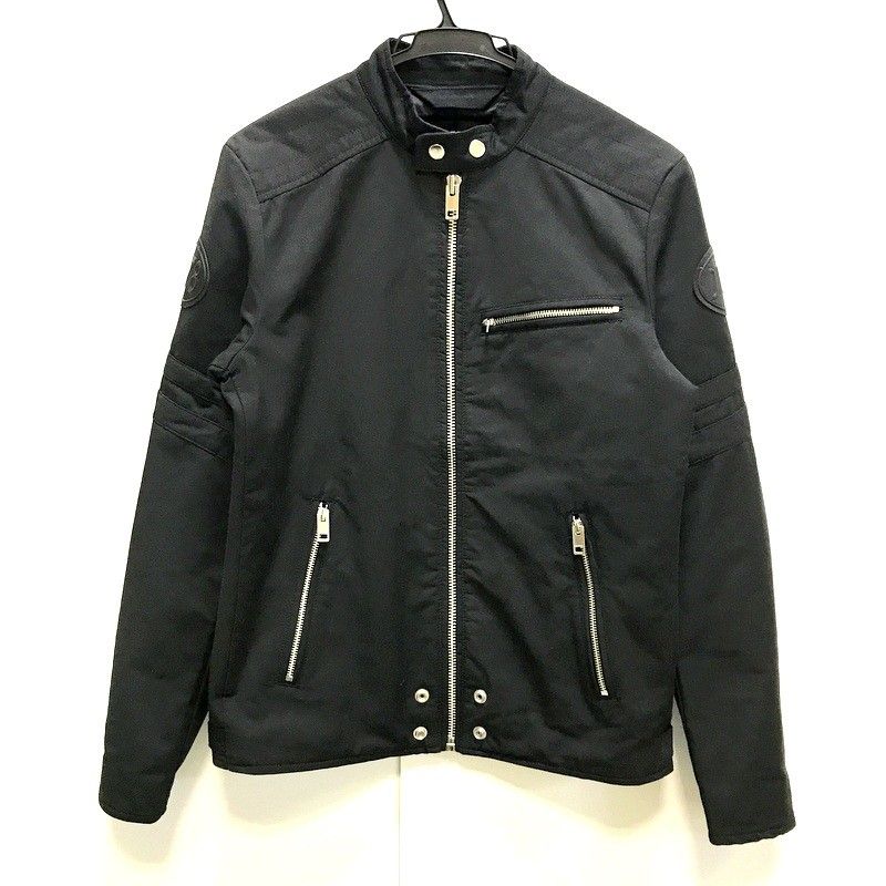 DIESEL 黒 ジャケット サイズ S