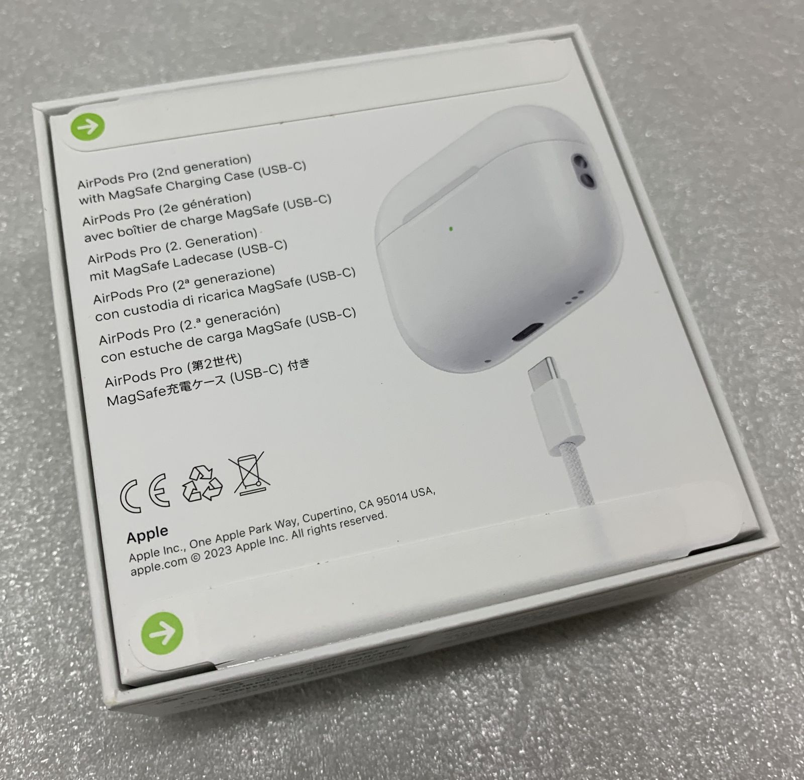 ◇ Apple AirPods Pro 第2世代 [ MTJV3J/A ] 【未開封/保管品】【購入 ...