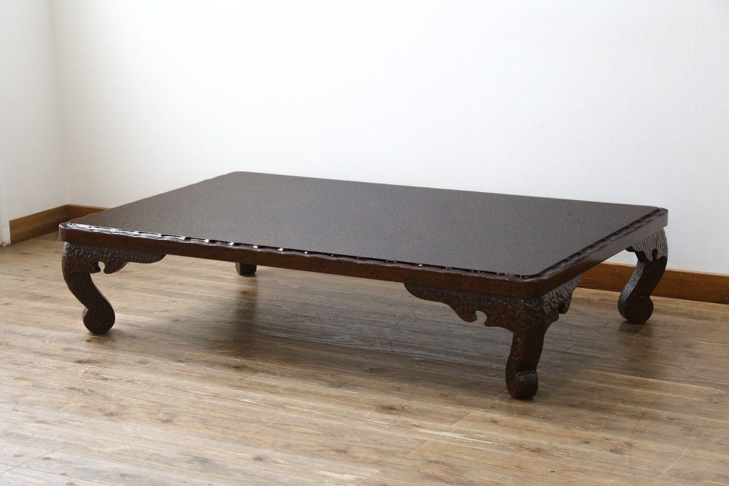 【飛騨家具】オーダー品 W2100×D900 ローテーブル 特注 Y1818 飛騨家具】オーダー品 W2100×D900 ローテーブル 特注 Y1818