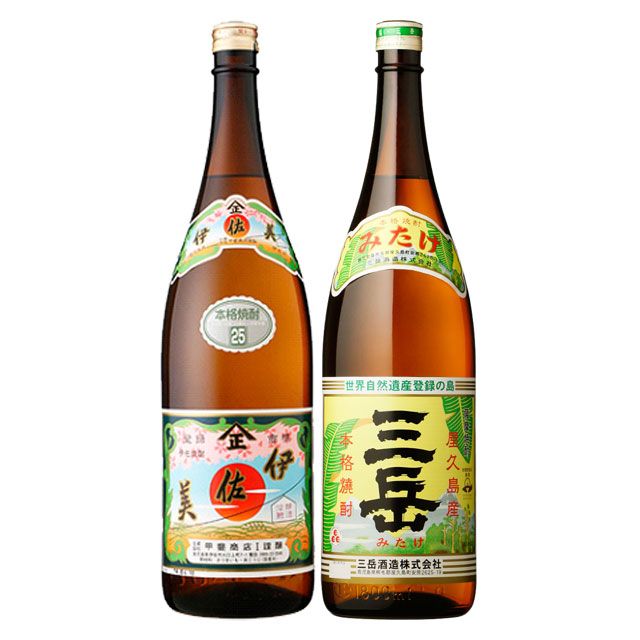 伊佐美・三岳 1800ml 2本 焼酎飲み比べセット - メルカリ