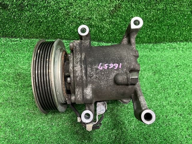 スペーシア MK32S エアコンコンプレッサー カスタムXS 4WD デンソー