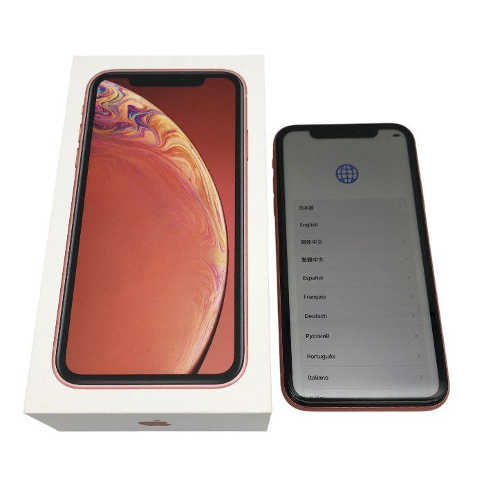 人気 Apple iPhone XR 128GB スマートフォン 4G SIMフリー ワイヤレス