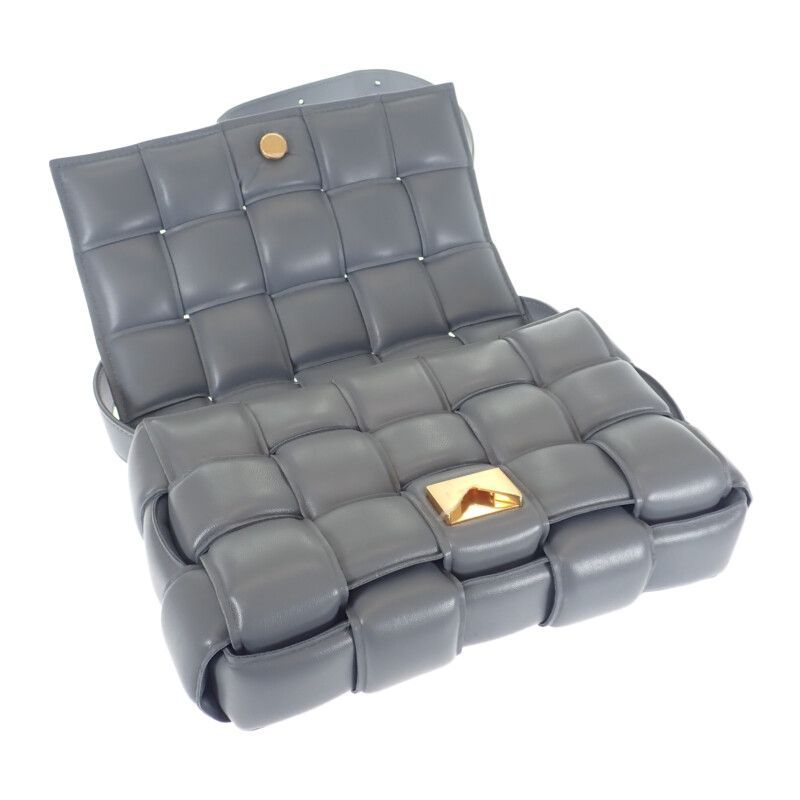Bottega Veneta Padded Cassette Classic $4900 Thunder Leather