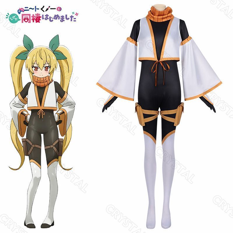 ニートでオタクなくノ一となぜか同棲はじめました コスプレ 夏見叶愛 コスプレ衣装 人気 キャラクター なつみかんな コスプレ用 イベント 仮装 舞台装 演出服 漫遊展 撮影用 観賞用 祭り 贈り物 誕生日 ハロウィン クリスマス