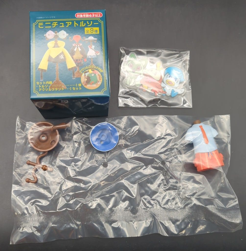 ポケモン ミニチュア トルソー 全9種セット フィギュア ポケモン
