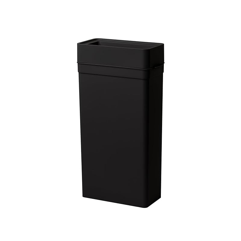ライクイット like-it フタなしゴミ箱 省スペース 袋が見えない キッチン オフィス おしゃれ 約25L 日本製 マルチパーパスビン ブラック LBD-52 0