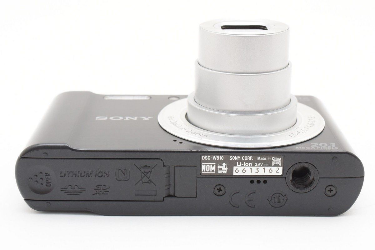 【美品】SONY Cyber-shot DSC-W810 ブラック ソニー デジタルカメラ