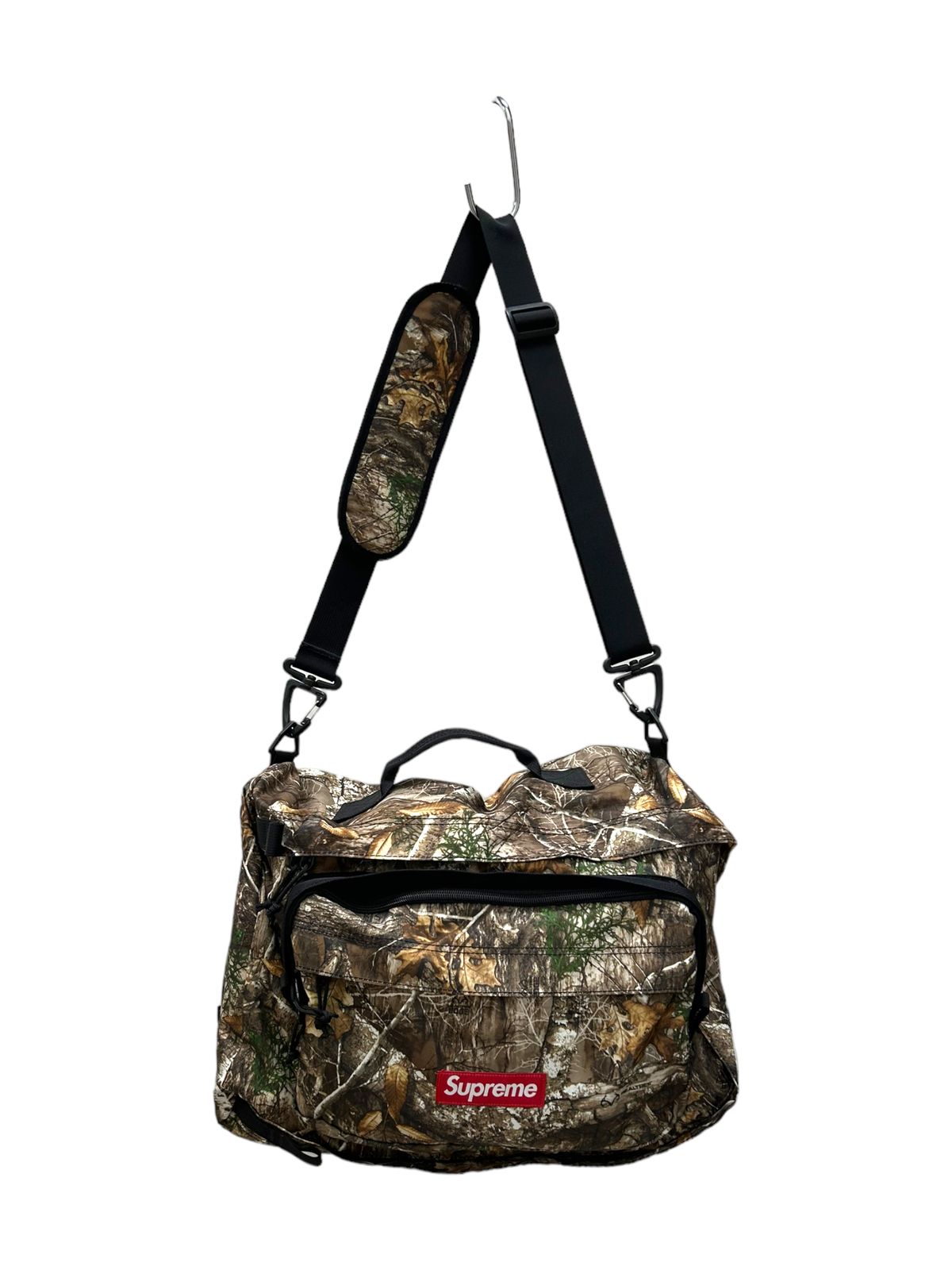 Supreme (シュプリーム) Duffle Bag Real Tree Camoダッフルバッグ リアルツリー カモ 迷彩 19AW ボックスロゴ  ブラウン系 メンズ /027