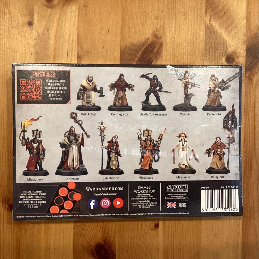 キルチーム サンクティファイヤー Kill Team: Sanctifiers ウォー 