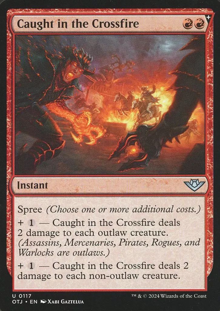 【マジックザギャザリング】死の使い手 中古】マジックザギャザリング 0117[U]：【OTJ】Caught in the