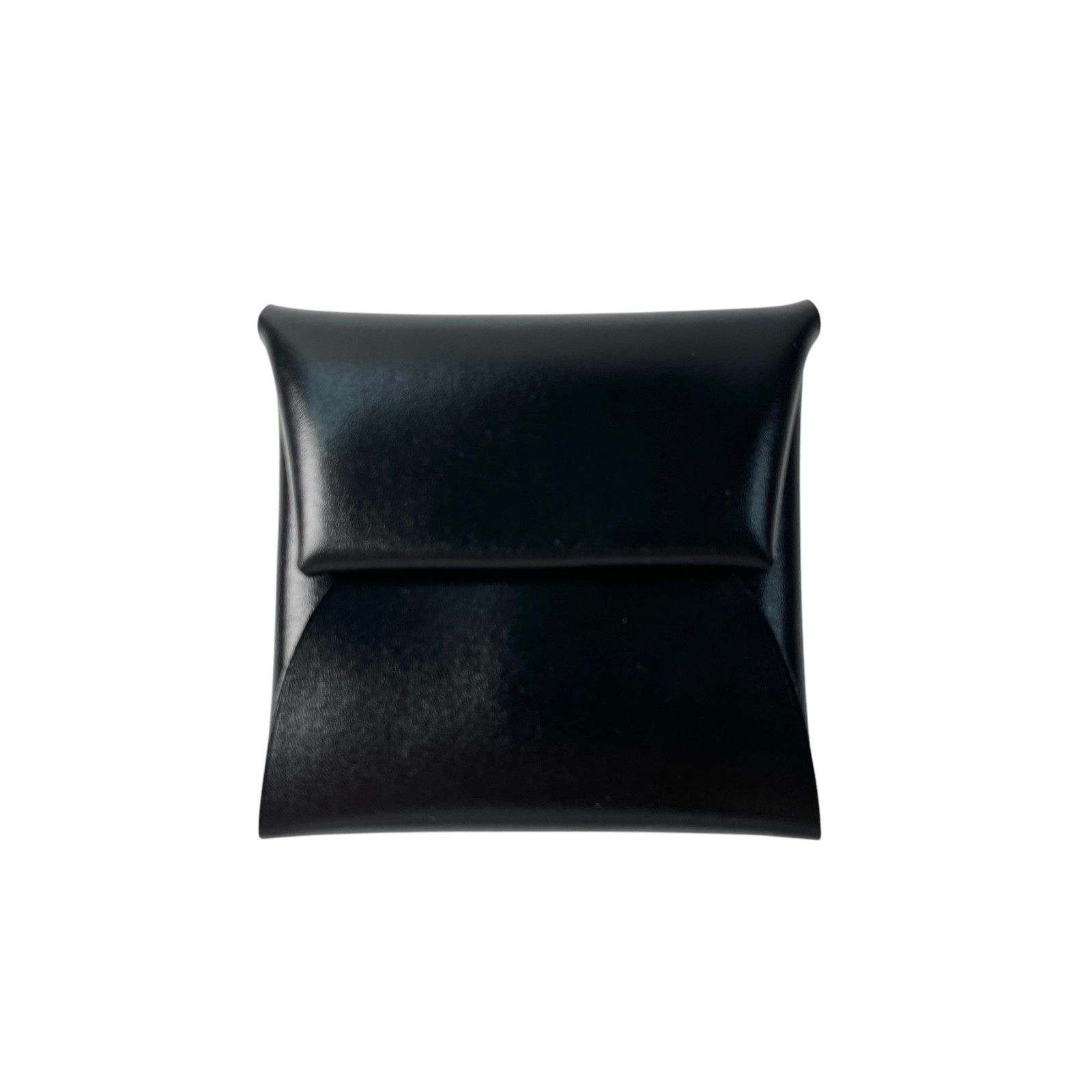 【カーミ@プロフ必読】新品未使用　HERMES エルメス バスティア 新品 HERMES エルメス バスティア ボックスカーフ ブラック