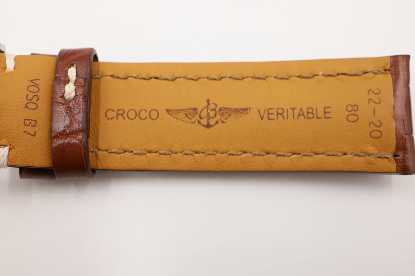 バックル付き 腕時計革ベルト