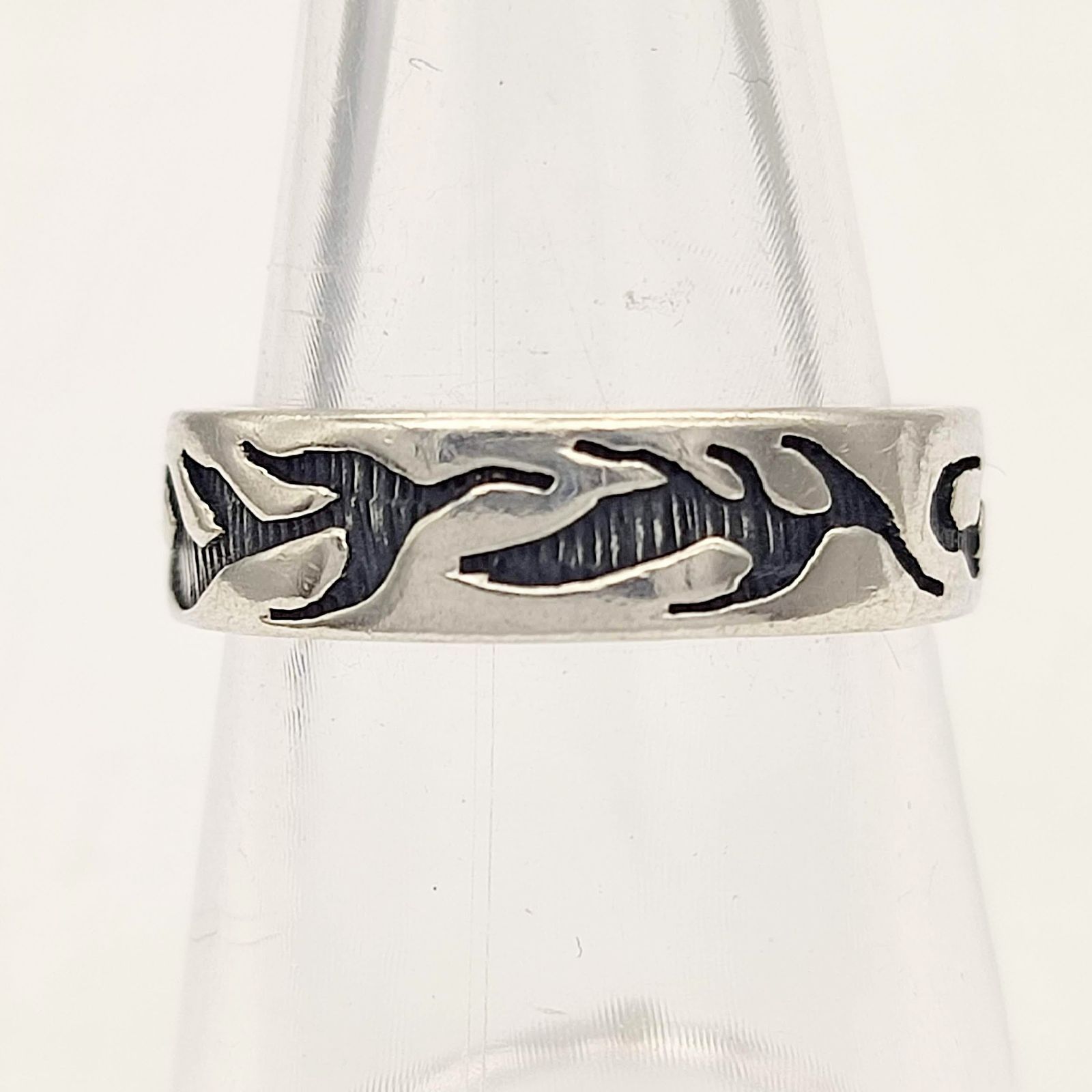 美品】トライバルデザインリング SILVER シルバー925 15号 - メルカリ