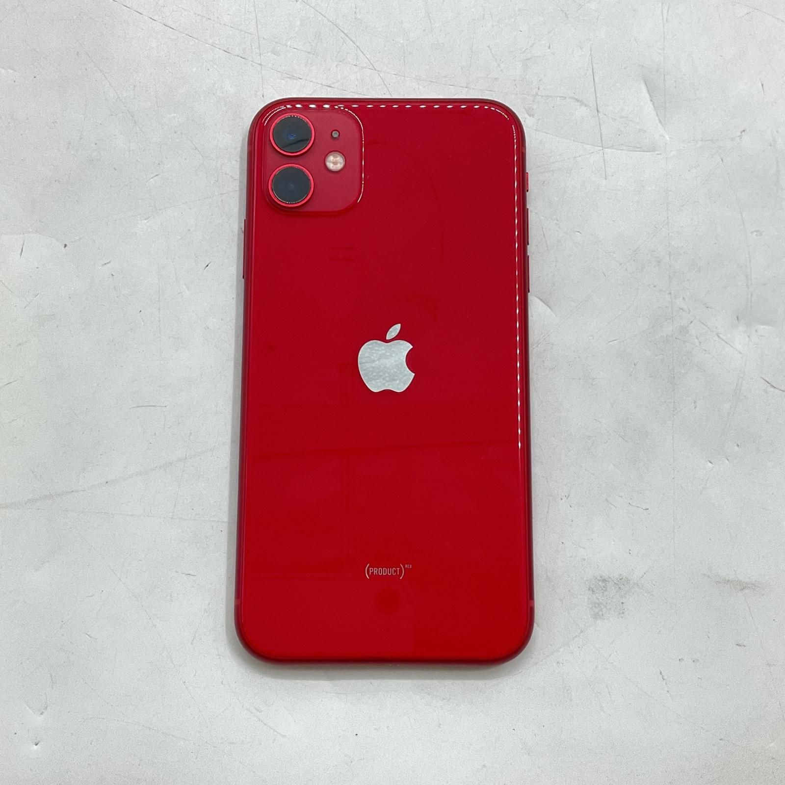 全額返金保証】【最速発送】Apple iPhone 11 64GB (PRODUCT)RED docomo 動作確認済 白ロム 89% - メルカリ