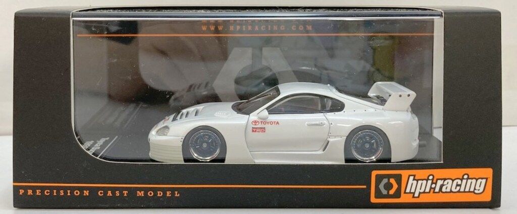 hpi racing 1 43 PRECISION CAST MODEL Toyota Supra GT LM 1996 Test Car 8354