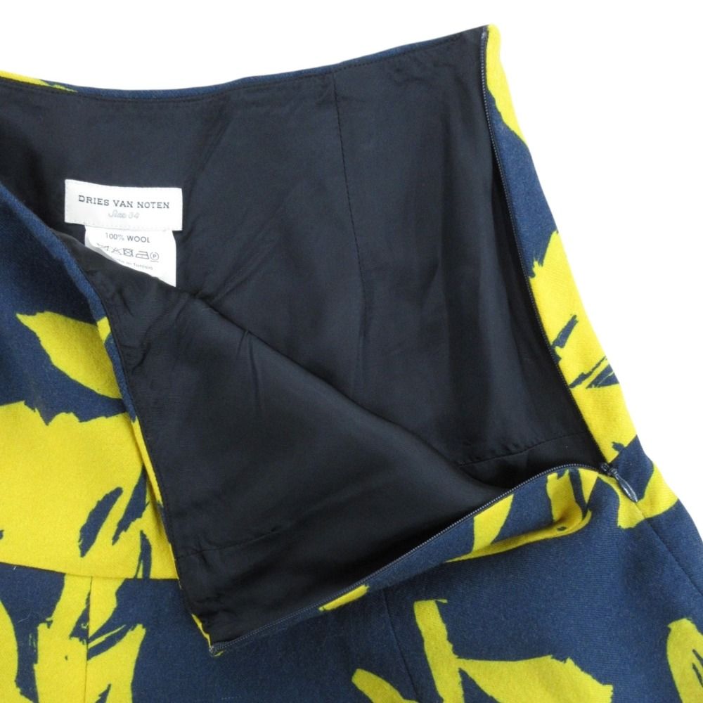 美品 DRIES VAN NOTEN ドリスヴァンノッテン ウール100 美品 DRIES VAN NOTEN ドリスヴァンノッテン ウール100