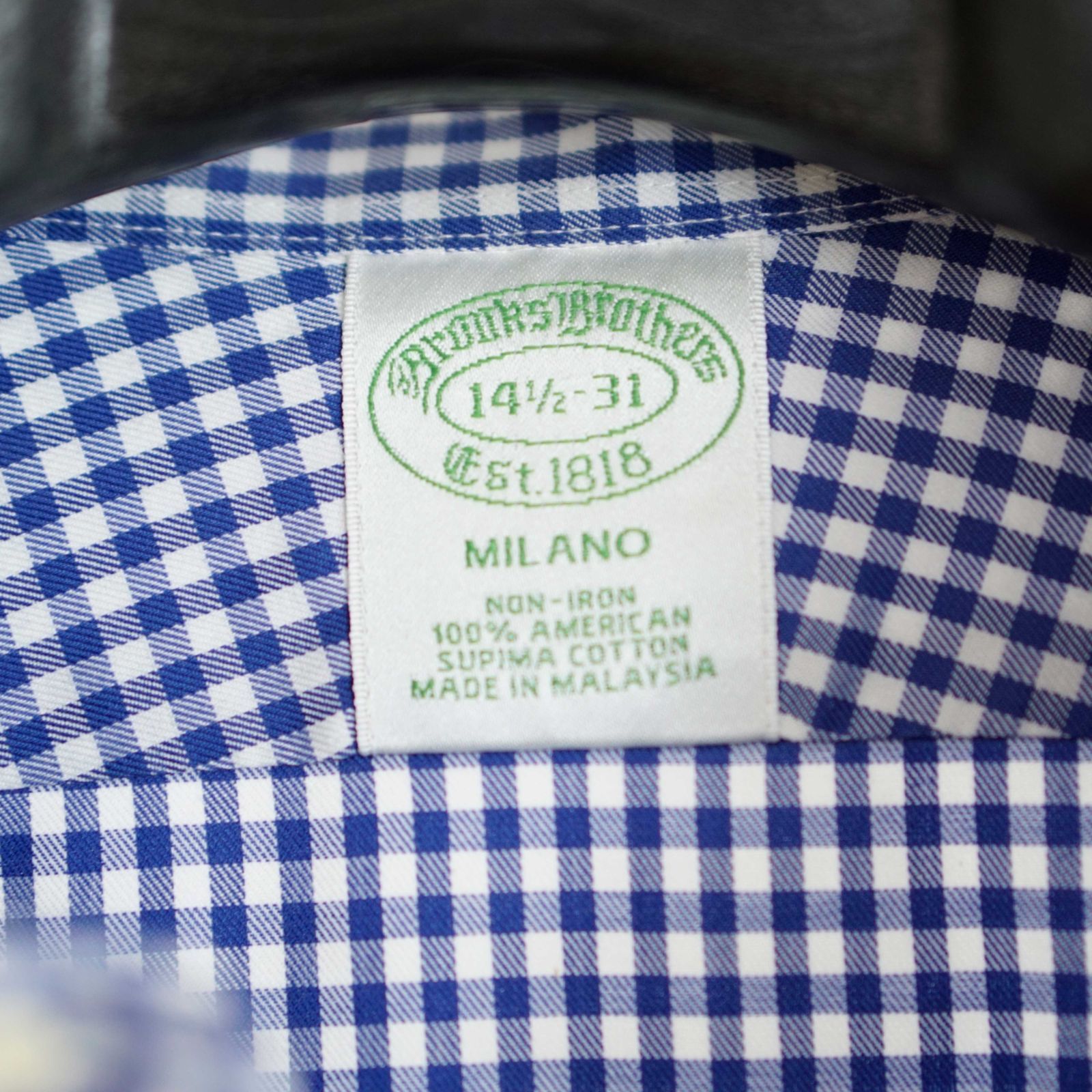 Brooks Brothers 14½/31 スリムフィット USA製