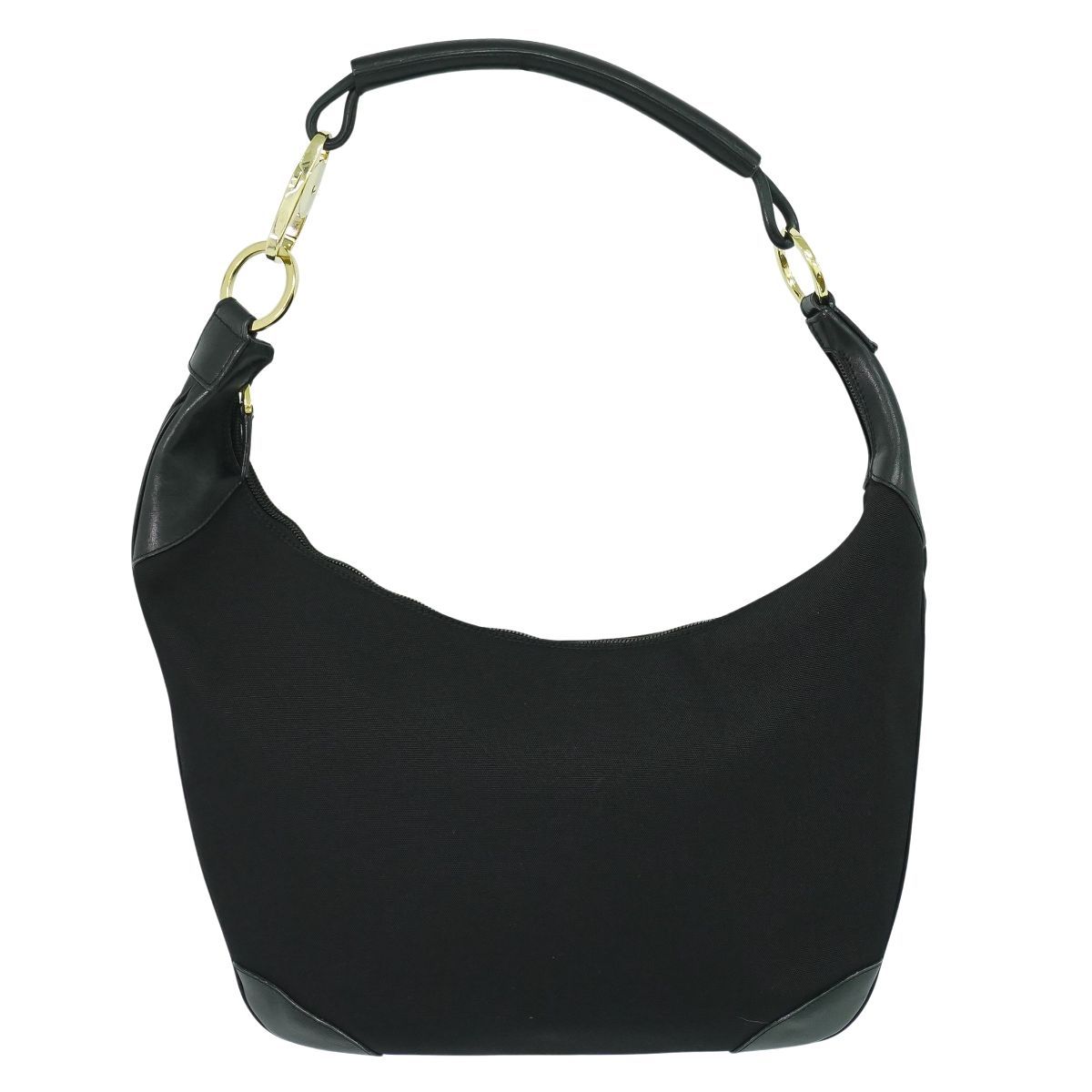 本物 グッチ GUCCI ナイロン ショルダーバッグ ハンドバッグ ブラック 001.4157 バッグ フォロー割