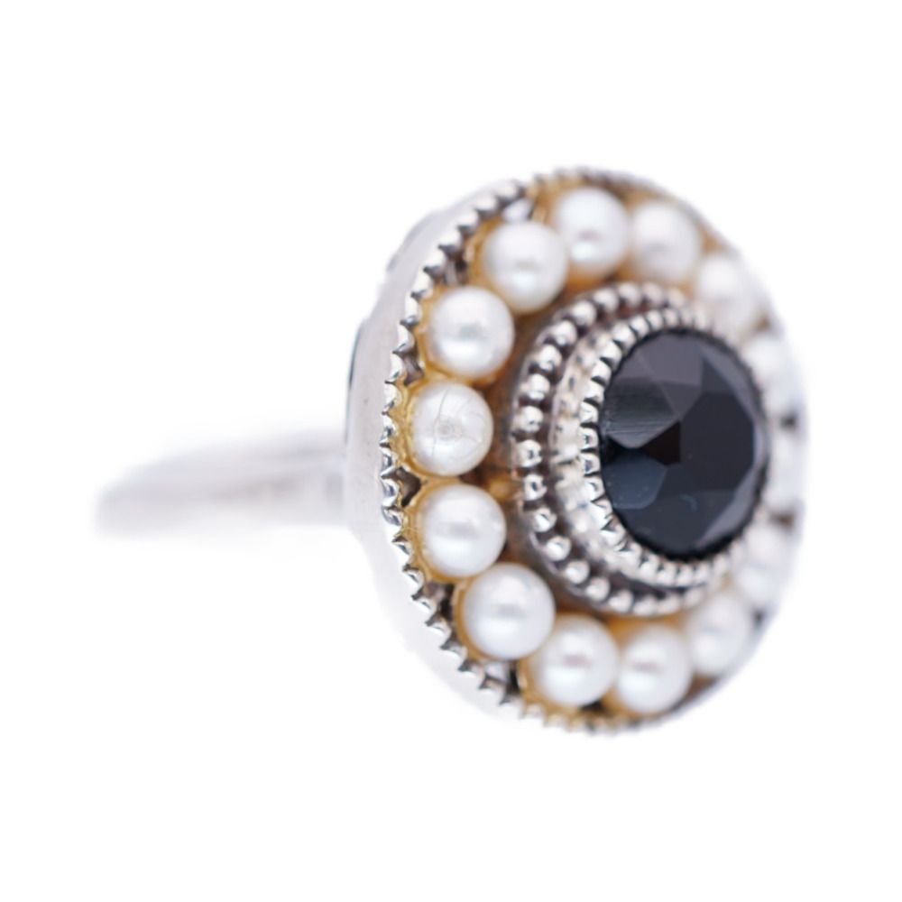 ティファニー　ピアス　パール　ジーグフェルド　片耳　8mm シルバー925 Tiffany & Co.] Ziegfield パールピアス 7-8mmサイズ (Tiffany