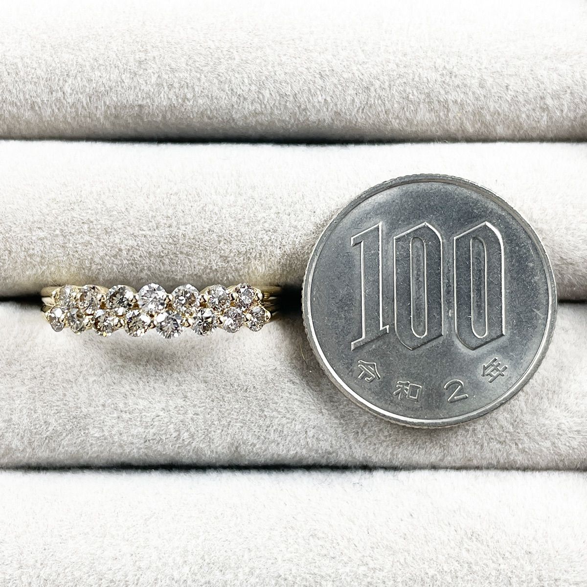 GSTV ダイヤモンド0.70ctリング K18 9.5号¥198,000定価