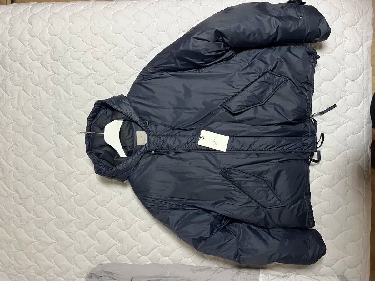 youth ユース m ー 51 パファー ダウン ダウンジャケット ネイビー L サイズ