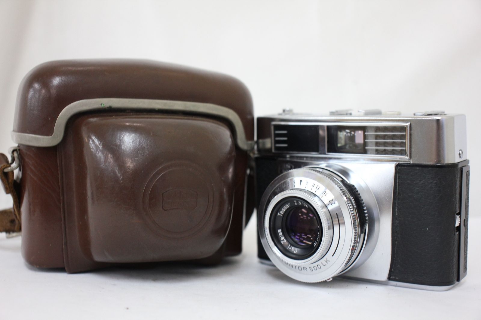 訳あり品 ツァイスイコン Zeiss Ikon Contessa LK Tessar 50mm F2.8 ケース付き レンジファインダー カメラ e2806