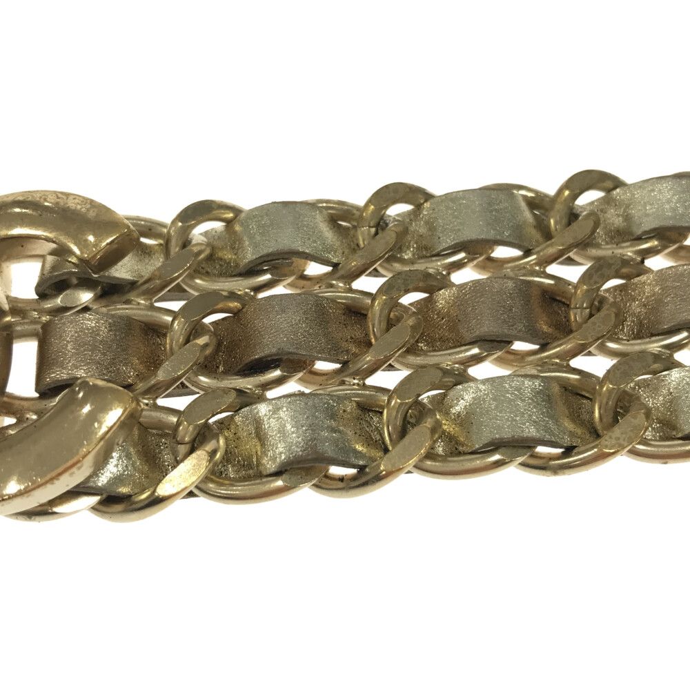 CHANEL (シャネル) CC Chain leather Bracelet ココマーク