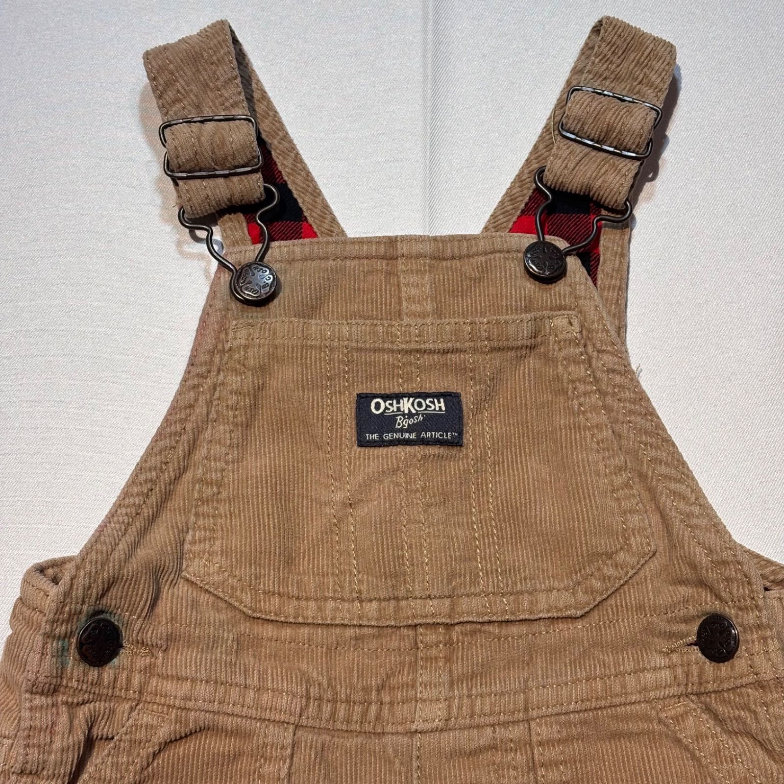 オシュコシュ コーデュロイ オーバーオール ヴィンテージ oshkosh Size