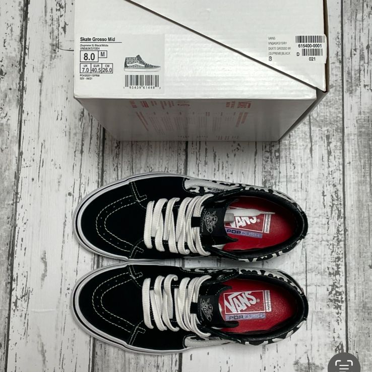 Supreme シュプリーム VN0A5KS15XH × Vans ヴァンズ 26cm