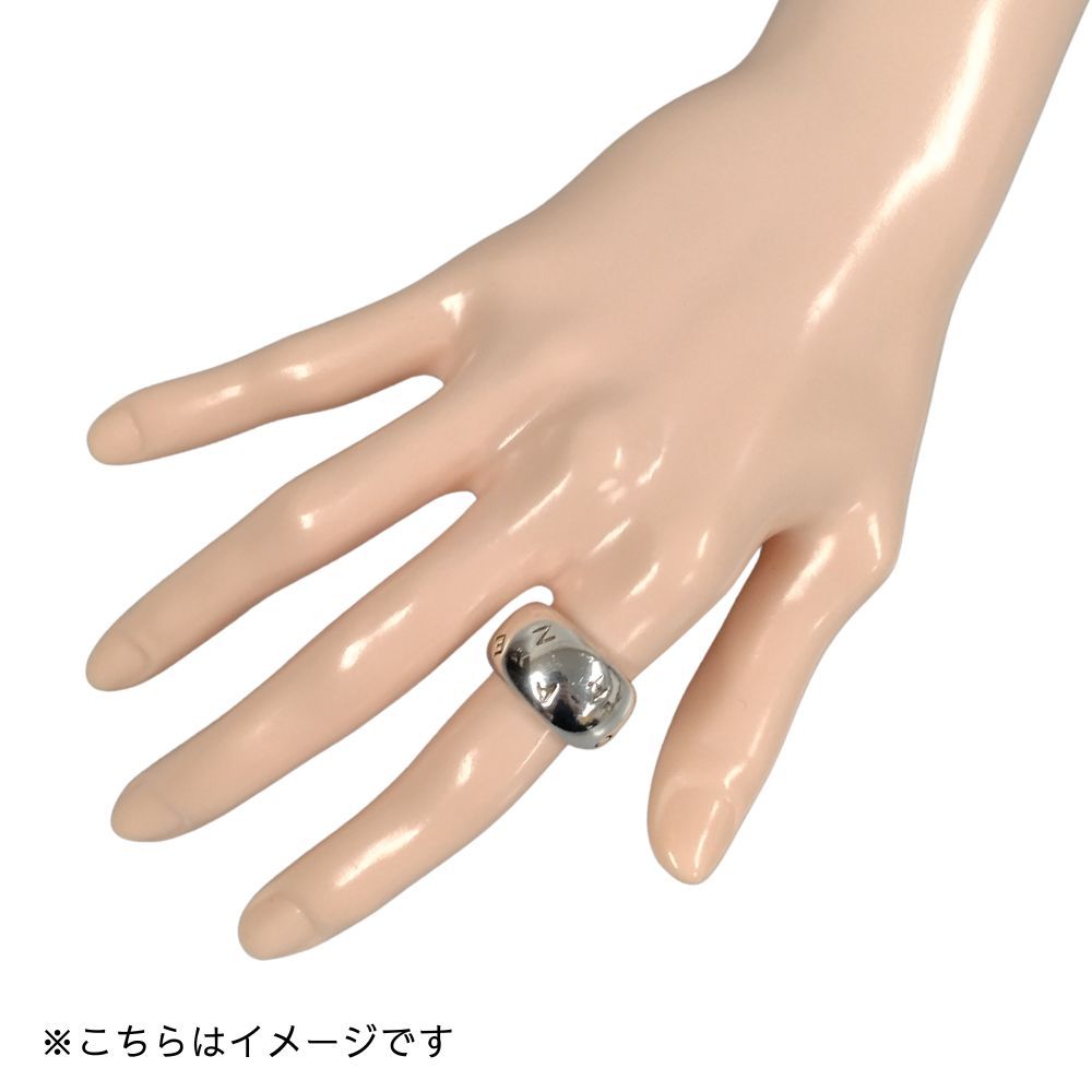 CHANEL シャネル ロゴ リング シルバー 13号 52405 WWW_SHINETEETH_COM