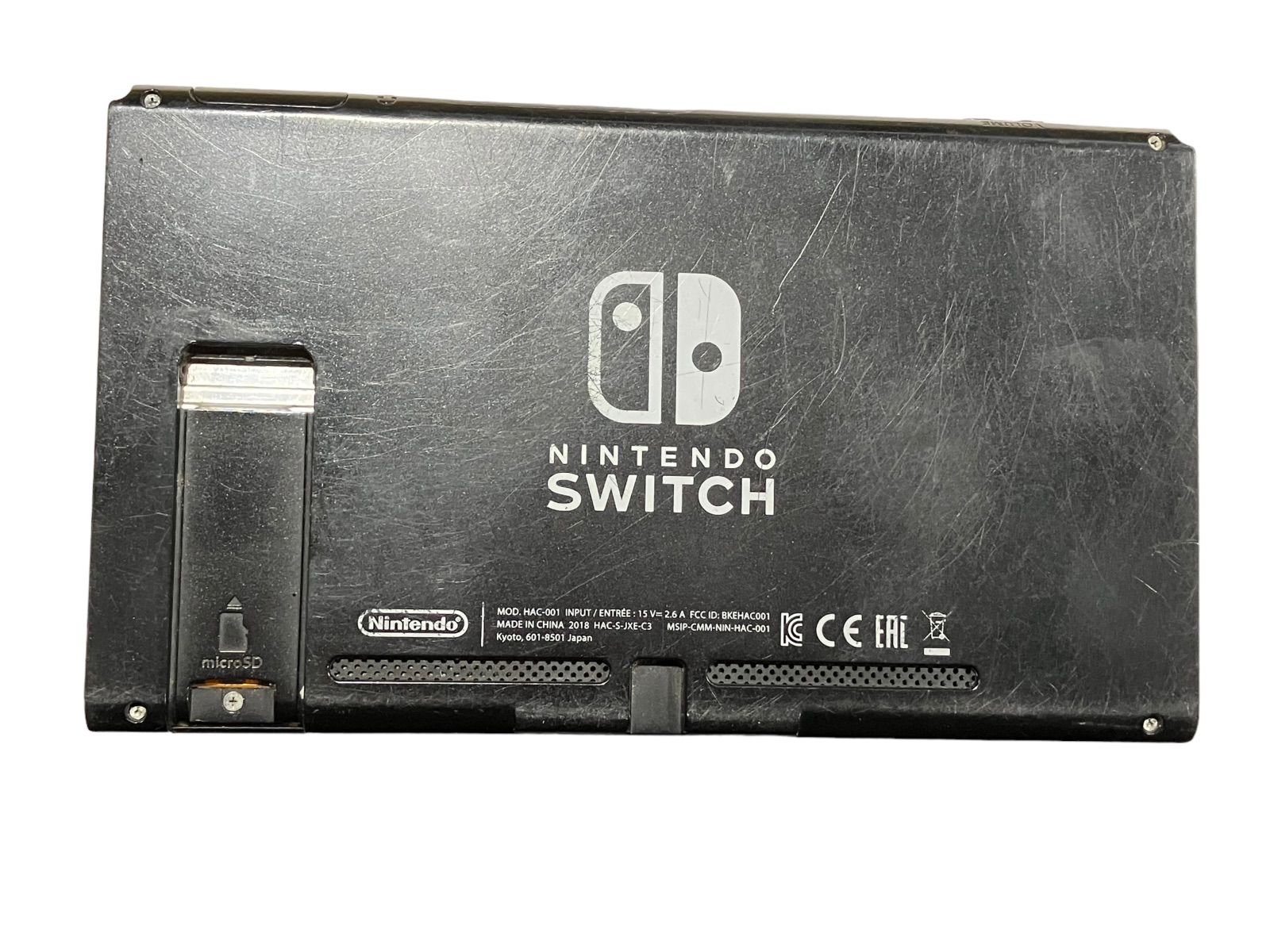 NINTENDO 任天堂 SWITCH スイッチ 本体のみ 2018年製☆不動品☆ - メルカリ